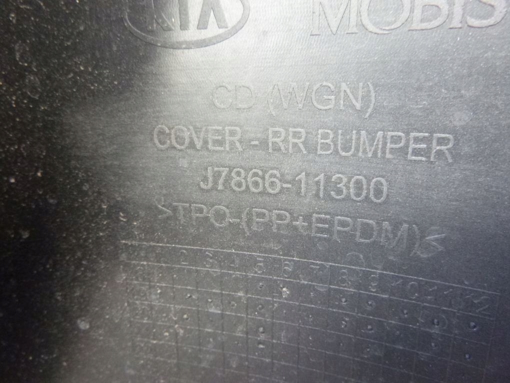 фото №7, Kia ceed 3 iii sw kombi 18- бампер задний