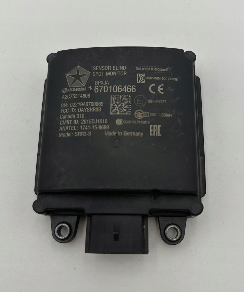 фото №1, Радар датчик maserati 670106466