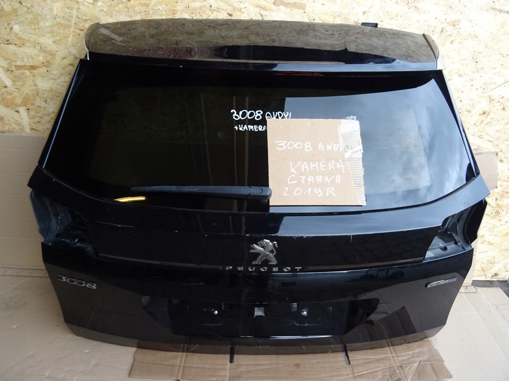 фото №1, Peugeot 3008 ii крышка багажника задняя камера
