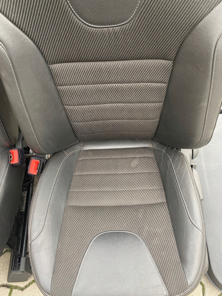 фото №9, Ford kuga mk2 сидіння сидіння заднє сидіння салон напівшкіра