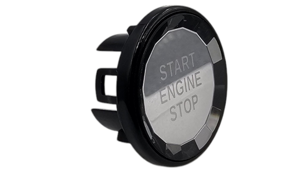 фото №11, Кнопка crystal запуск стоп jaguar f-pace xfl xel xf xe чорний diament