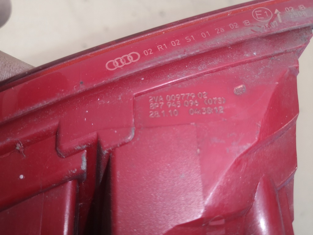 фото №8, Лампа правая задняя audi a3 8p cabrio lift 08-12