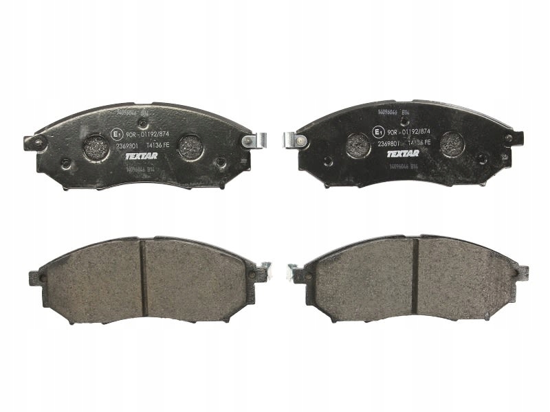 фото №1, Textar тормозные колодки перед nissan pathfinder r51 navara