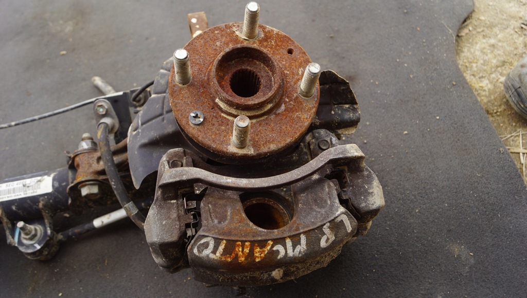 фото №5, Поворотный кулак амортизатор левый перед kia picanto iii