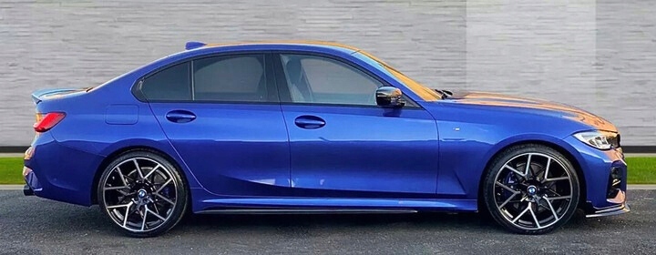 фото №15, Накладки поріг bmw g20 g21 накладки пороги бічний m набір чорний блиск