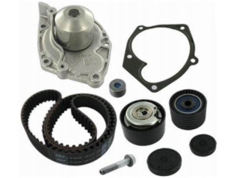 фото №1, Насос wody + ремень renault grand scenic ii 2.0 clio iii 2.0 laguna iii 2.0