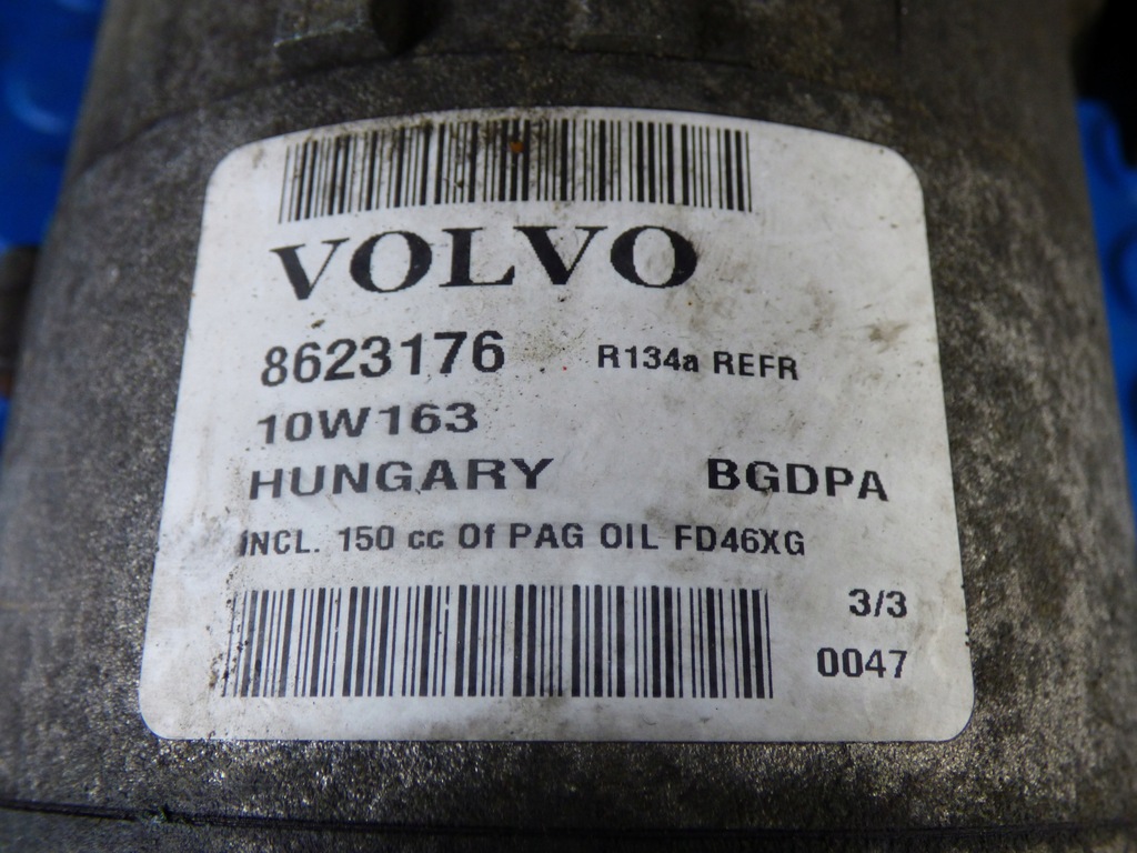фото №6, Компресор кондиціонера st.bdb volvo s60 ii 2.0t
