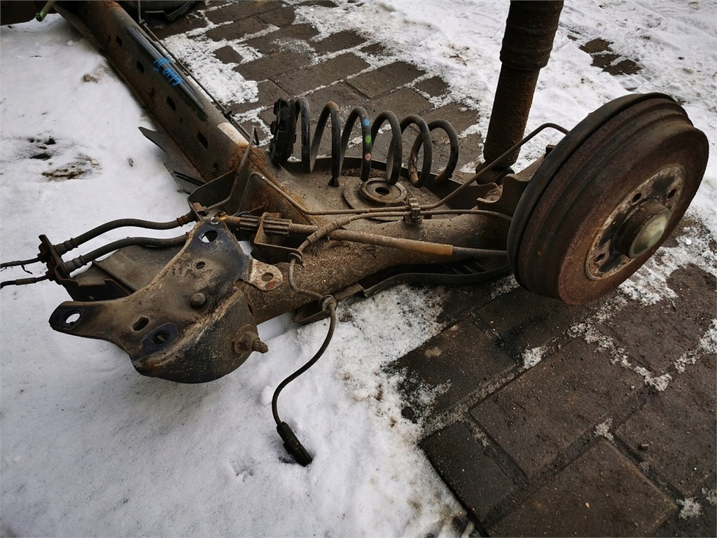 фото №5, Renault clio iv hb oś балка підвіска задня комплектна демонтаж