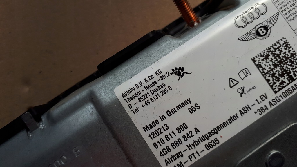 фото №9, Audi оригинальный номер 4g8880842a