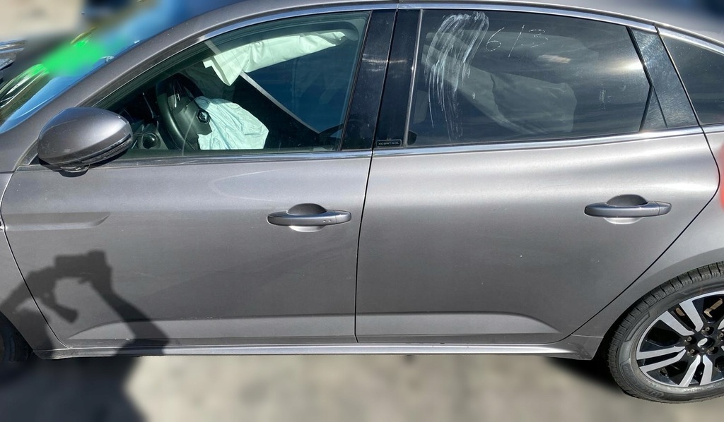 фото №1, Renault talisman sedan дверь задние левая задняя tekng стекло молдинг