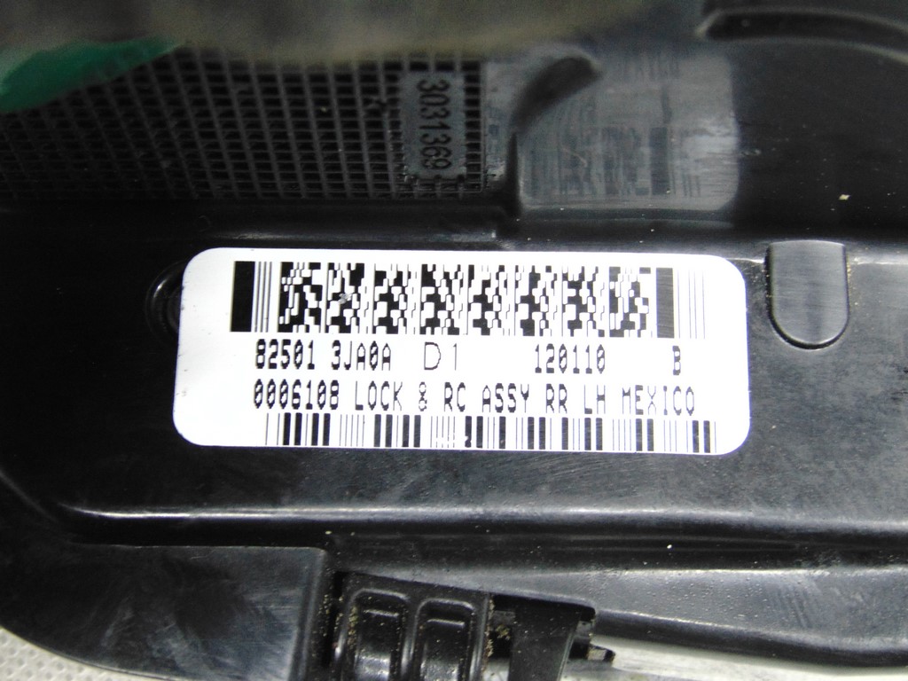 фото №6, Оригинальный замок дверь левый задняя 82501 3ja0a infiniti qx60 jx35 2 pin 12-22r