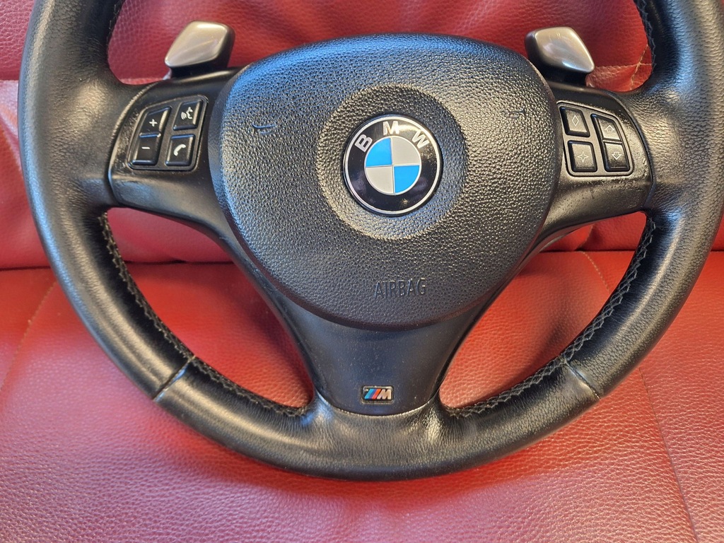 фото №11, Bmw 1 3 e87 e82 e90 e91 e92 воздуховод подушка m-pakiet лепестки переключения автоматическая коробка передач