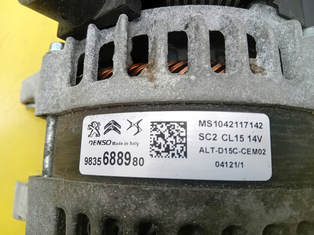 фото №5, Opel mokka ii b генератор 1.2 thp 9835688980