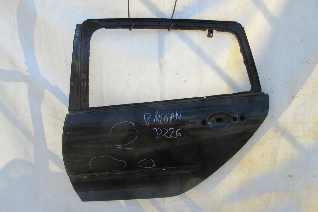 фото №1, Renault megane ii двері лівий задня