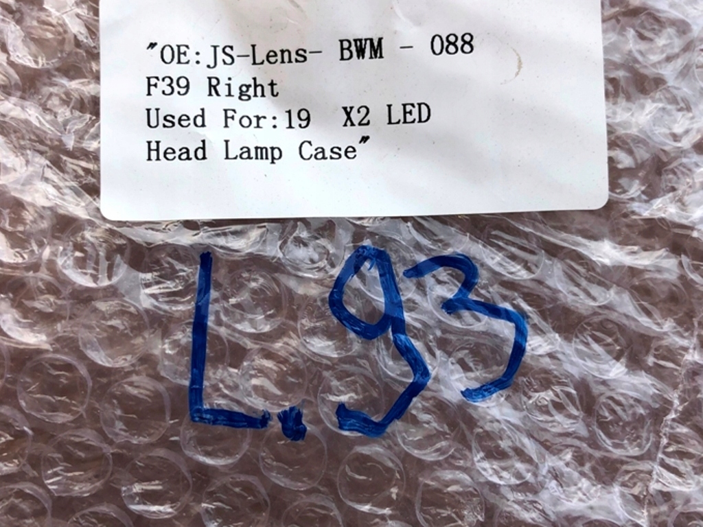 фото №12, Вкладыш корпус корпус лампы правой передней do bmw x2 f39 2019-2023