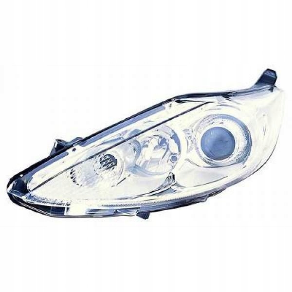 фото №1, Лампа передняя левая ford fiesta 08-12 h7/h1 хром