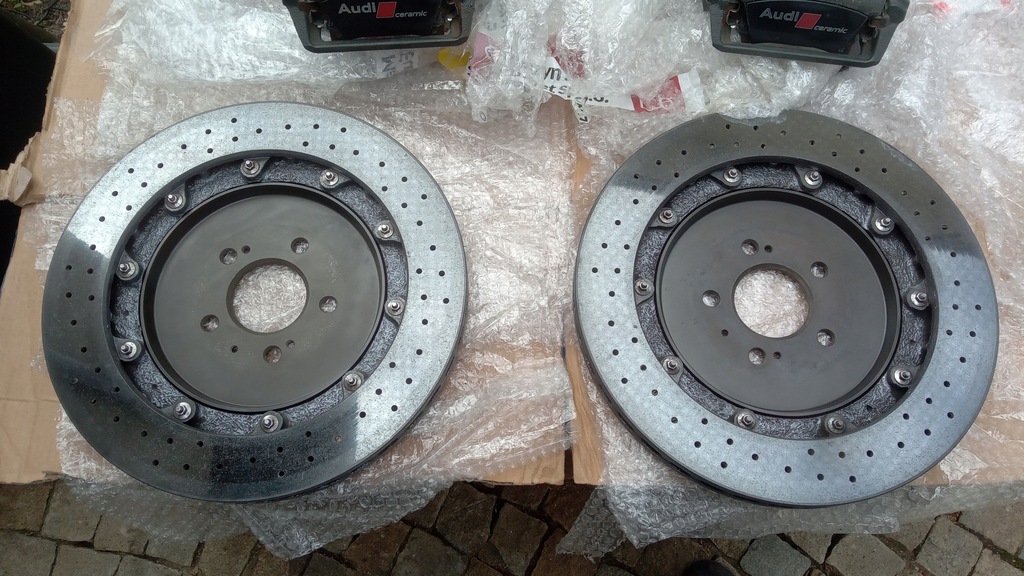 фото №7, Audi ceramika гальма гальмівні диски a6 c7 q7 rs6 s8 420mm
