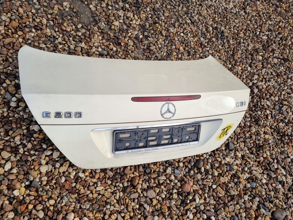 фото №7, E klasa w211 sedan кришка багажника задня