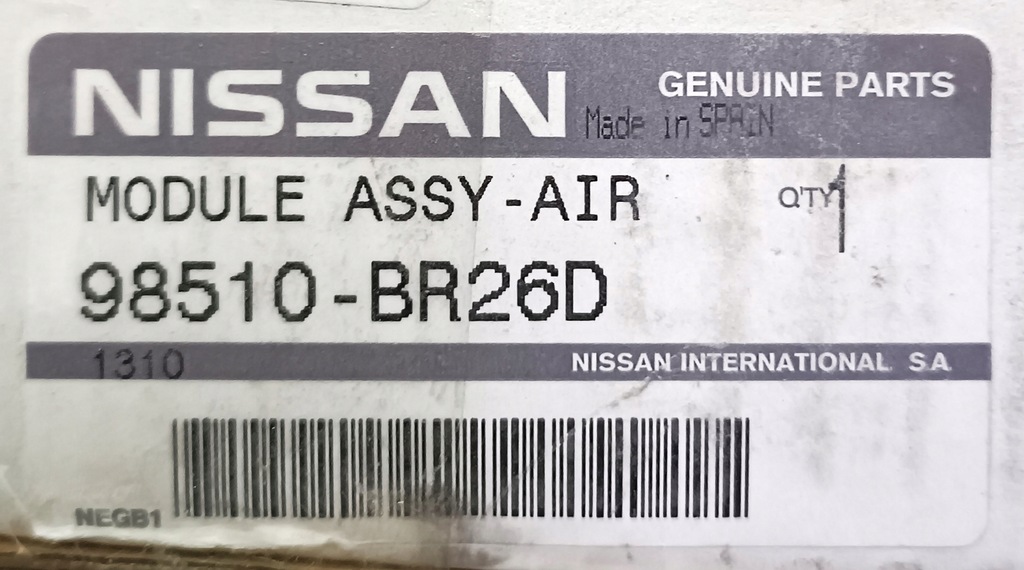 фото №8, Подушка повітряна подушка безпеки air bag водія nissan qashqai j10 nowa оригінальний номер