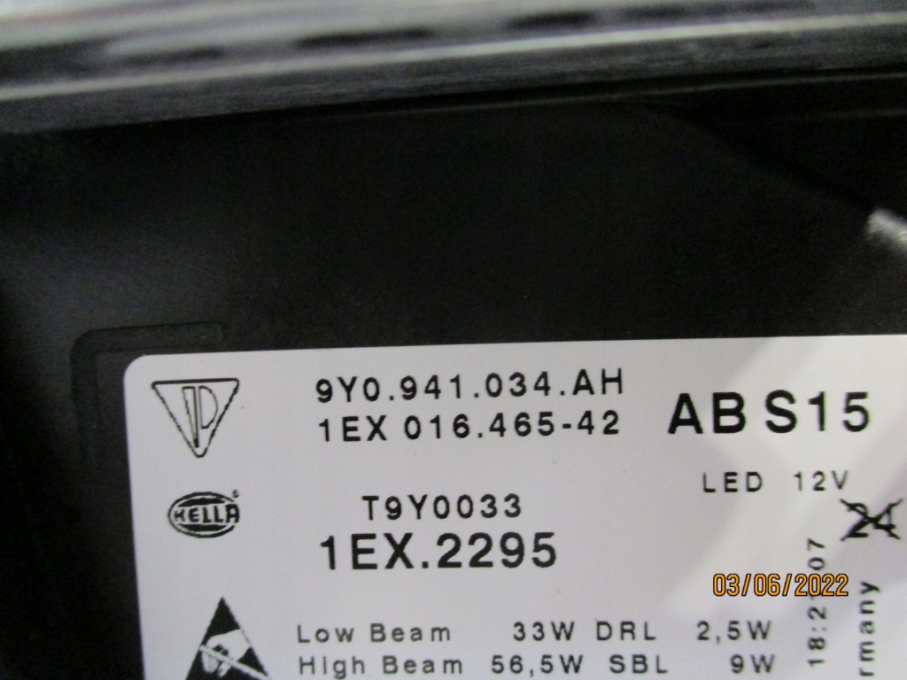 Фара porsche cayenne 9y0 full led 9y0941033ah 9y0941034ah новая Недорого