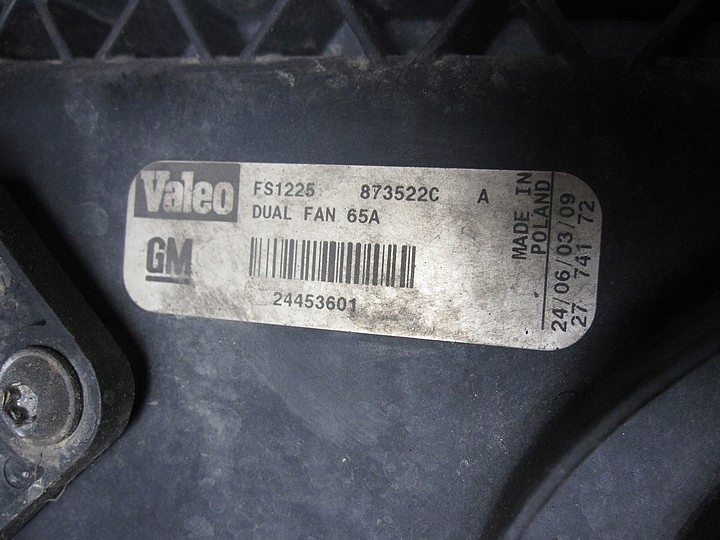 фото №7, Вентилятор радіатора opel signum 3.0cdti 03r