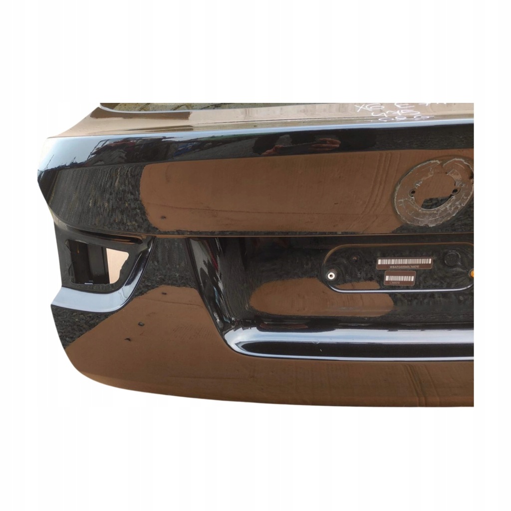 фото №11, Крышка багажника багажника задняя задняя bmw x7 e71 475 black sapphire металлик