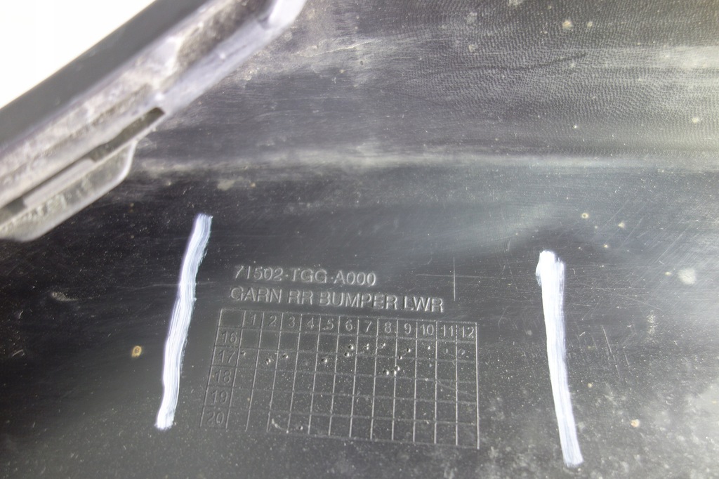 фото №11, Дифузор бампер задня honda civic 10 x 5d hb 17-