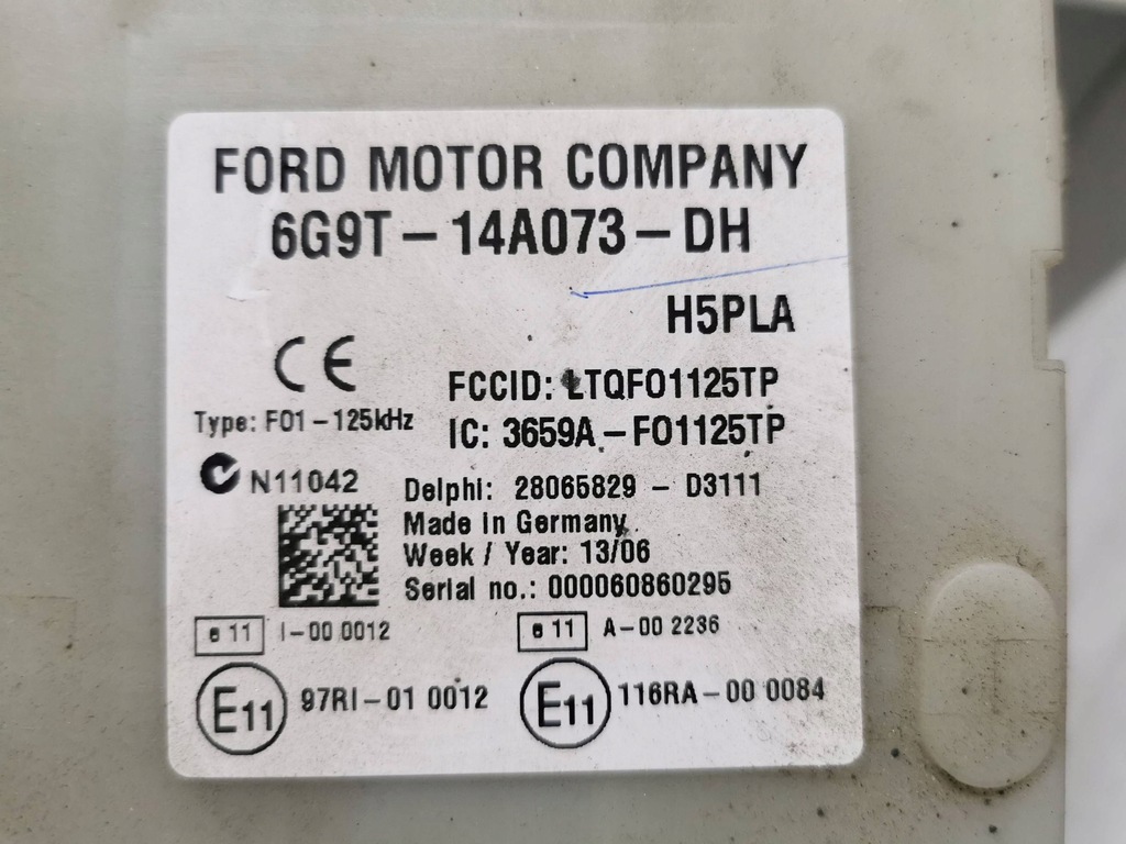 фото №9, Рамка / модуль предохранителей ford s-max 2006 6g9t14a073dh all/f/3
