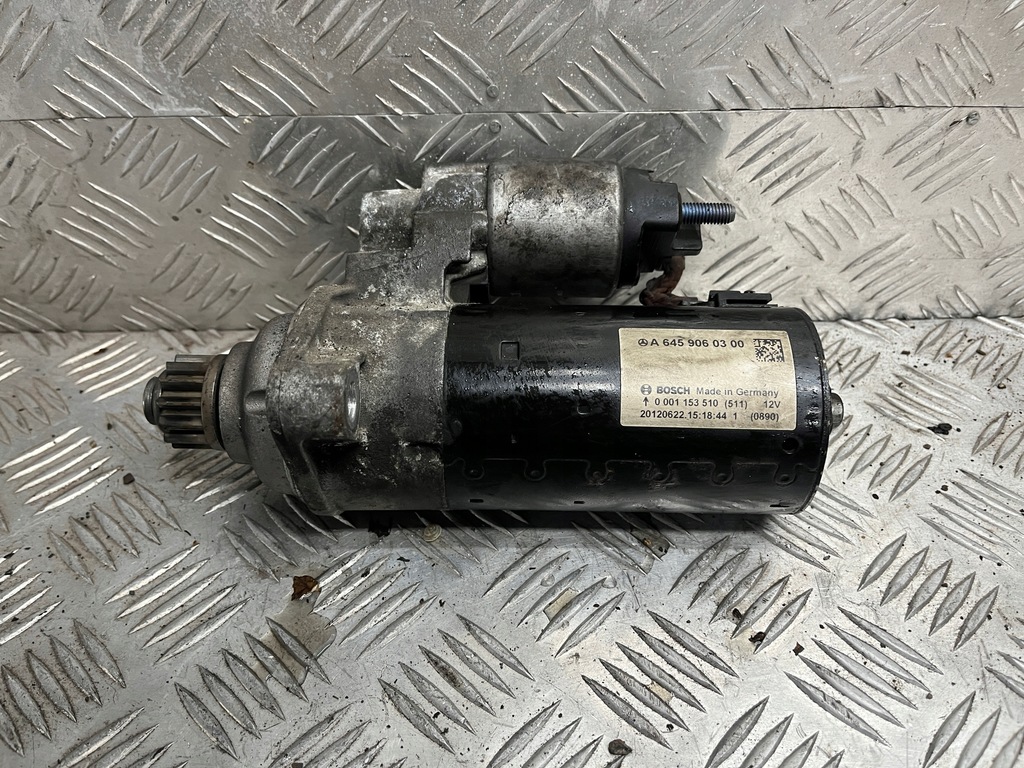 фото №1, Mercedes w176 w246 cla cdi стартер a6459060300