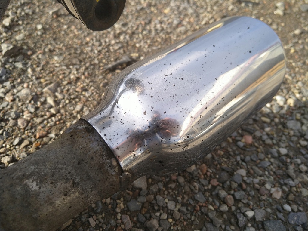 фото №9, Выхлоп kompletny конечный глушители насадки средний ford flex 2013-