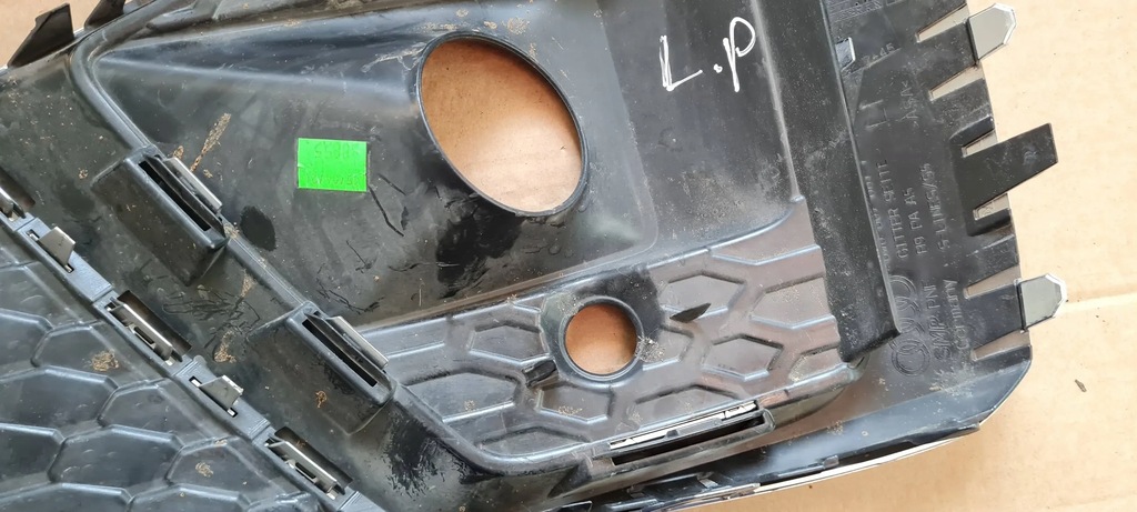 фото №15, S5 8w lift a5 решётка бампера левая перед sline 8w6807681t