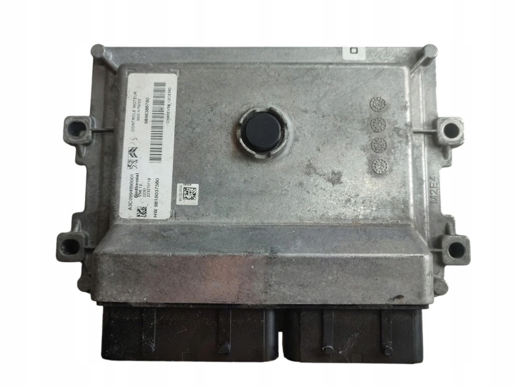 фото №1, Бортовой компьютер двигателя citroen c3 iii 1.2 puretech hmr 9846386780
