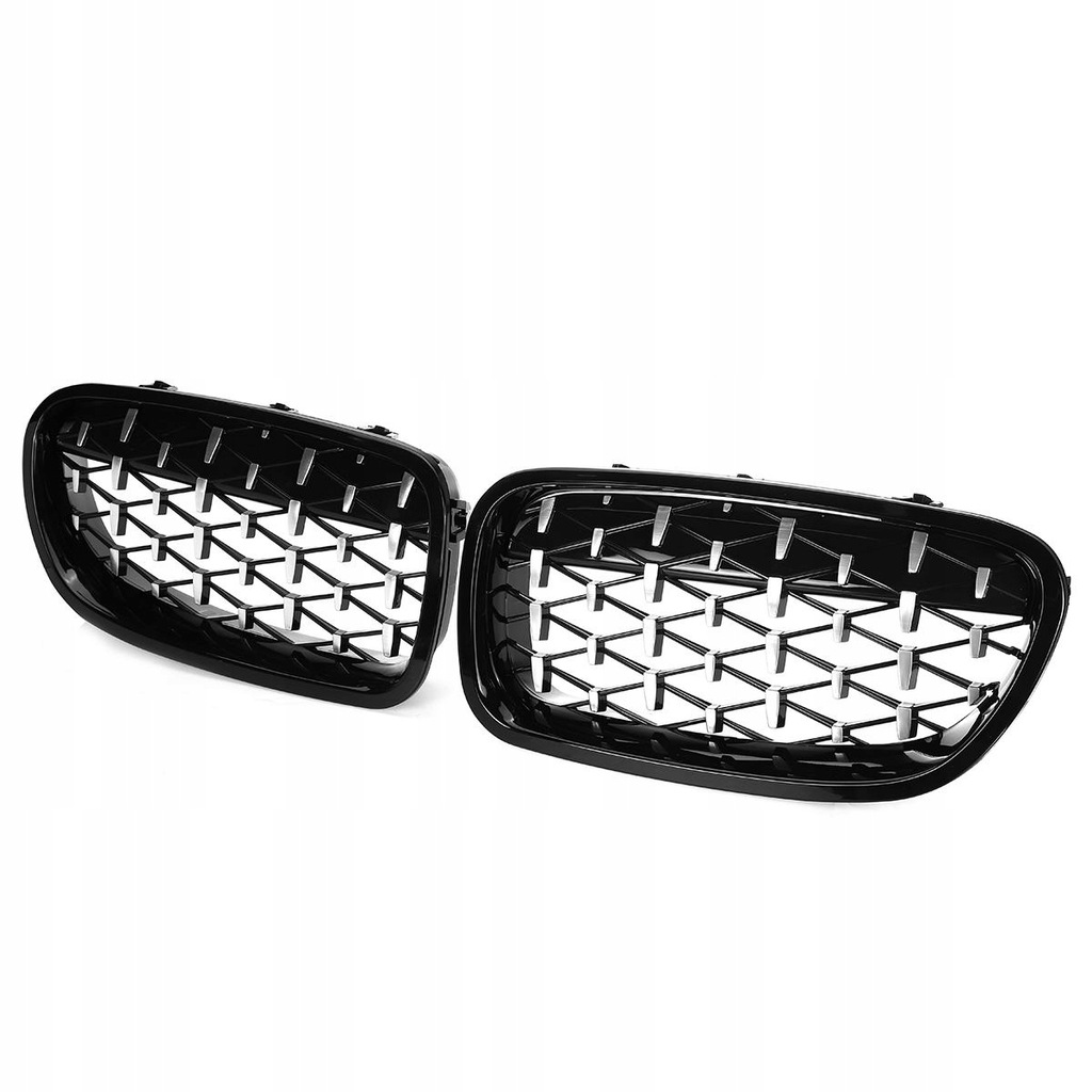 фото №1, Bmw 5 f10 2009- решётка решётки радиатора чёрный блеск diamond