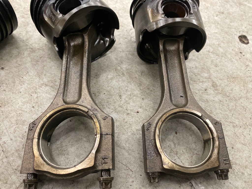 фото №2, Поршень шатун bmw e60 e61 e81 e87 e90 e60 e91 2.0d n47d20a n47d20c