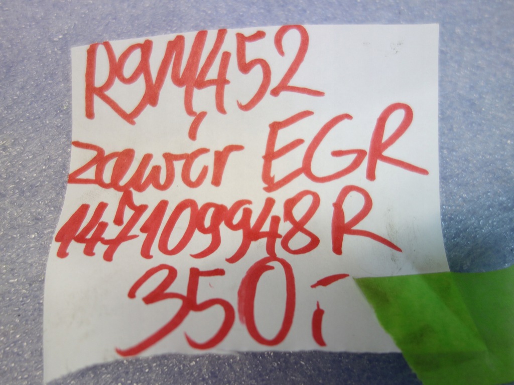 фото №4, Клапан egr 1.6 dci biturbo r9m452 renault trafic iii talisman