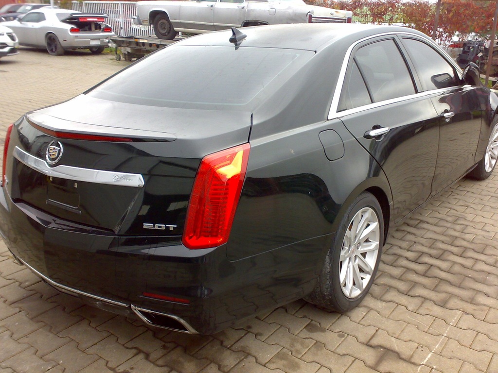 фото №6, Cadillac cts iii 2015 - капот лампа крила решітка радіатора pas передній частини 2.0t