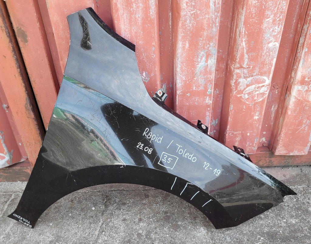 фото №9, Крила лівий / правий skoda rapid / seat toledo bez поворотник 2012-19