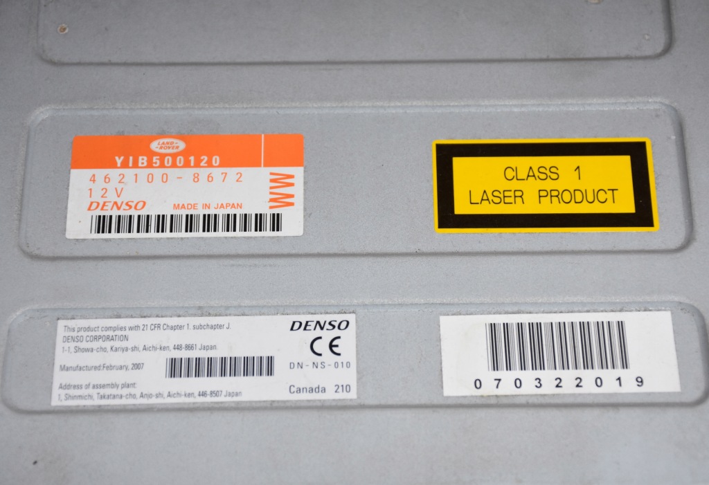 Купить Чейнджер считыватель dvd модуль bluetooth land rover discovery 3 3 xqe500060