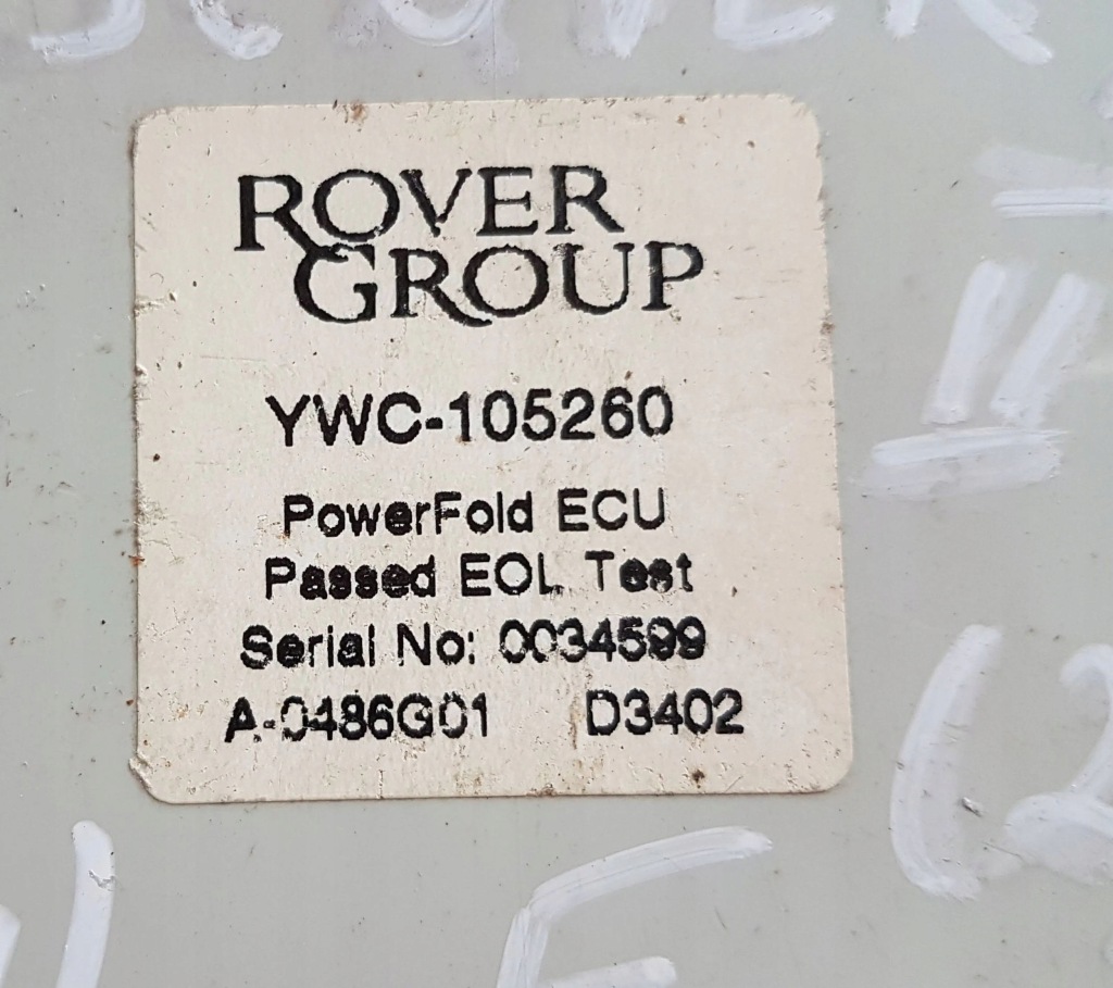 2003 land rover discovery модуль зеркал ywc105260 Доставка