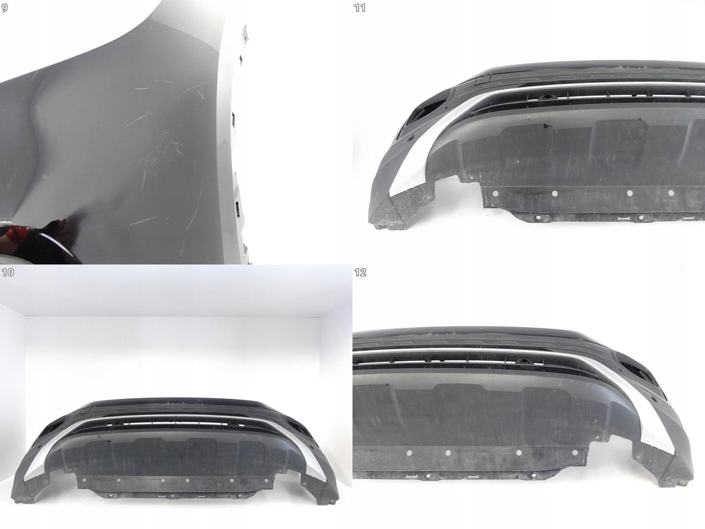 фото №10, Vw t-cross 2gm 18-23 бампер решётка радиатора решётка спойлер молдинг 4xpdc