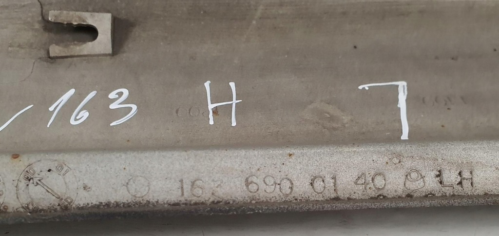 фото №4, Накладка поріг ліва 744 mercedes ml w163