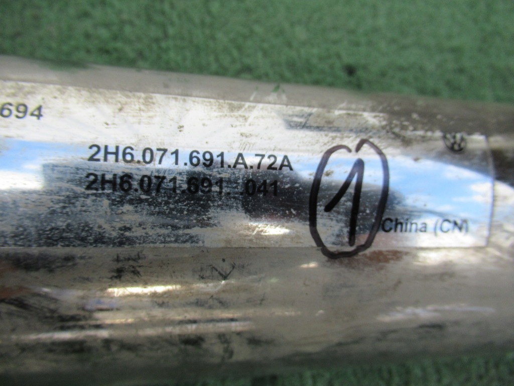 фото №11, Vw amarok поріг труби пороги підніжка хром 2h6071691a