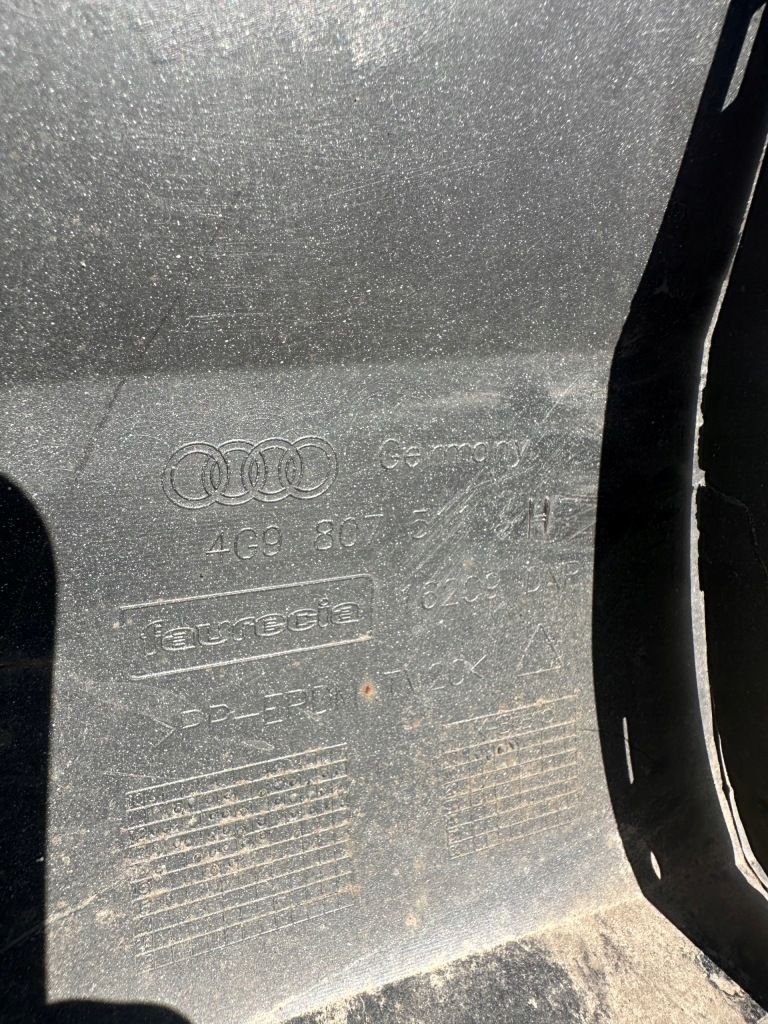 Audi оригінальний номер 4g9807511h бампер Зі Шроту