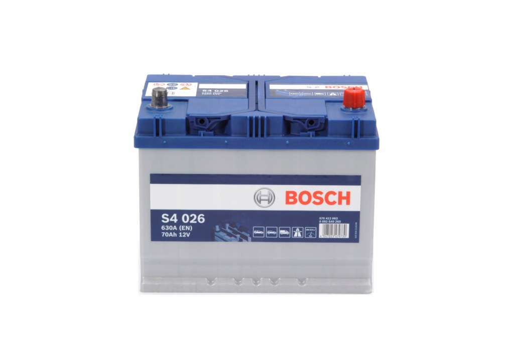 Купити Акумулятор bosch s4 70ah 630a l- s4026