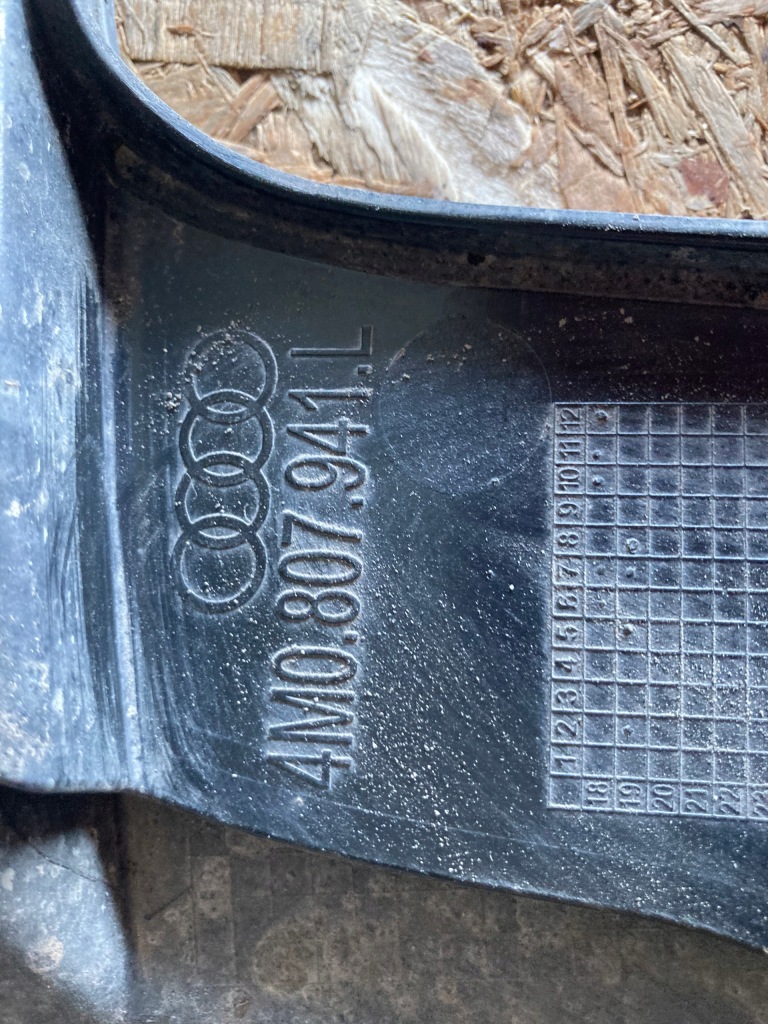 Купити Audi q7 4m0 s-line lift 19- бампер спойлер задня