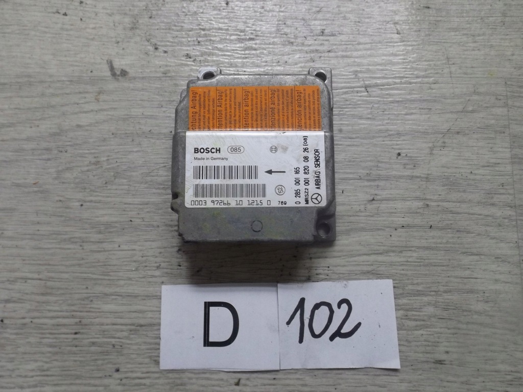 фото №1, Модуль подушок повітряних датчик подушка безпеки mercedes clk 200