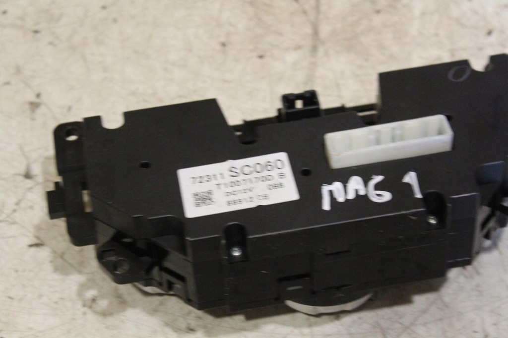 фото №7, Панель керування вентиляція кондиціонер subaru forester iii sh 72311sc060