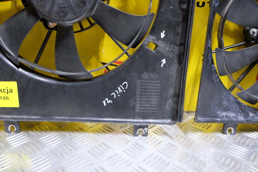 фото №8, Honda civic sedan 2.0 21- вентилятор радиатора usa