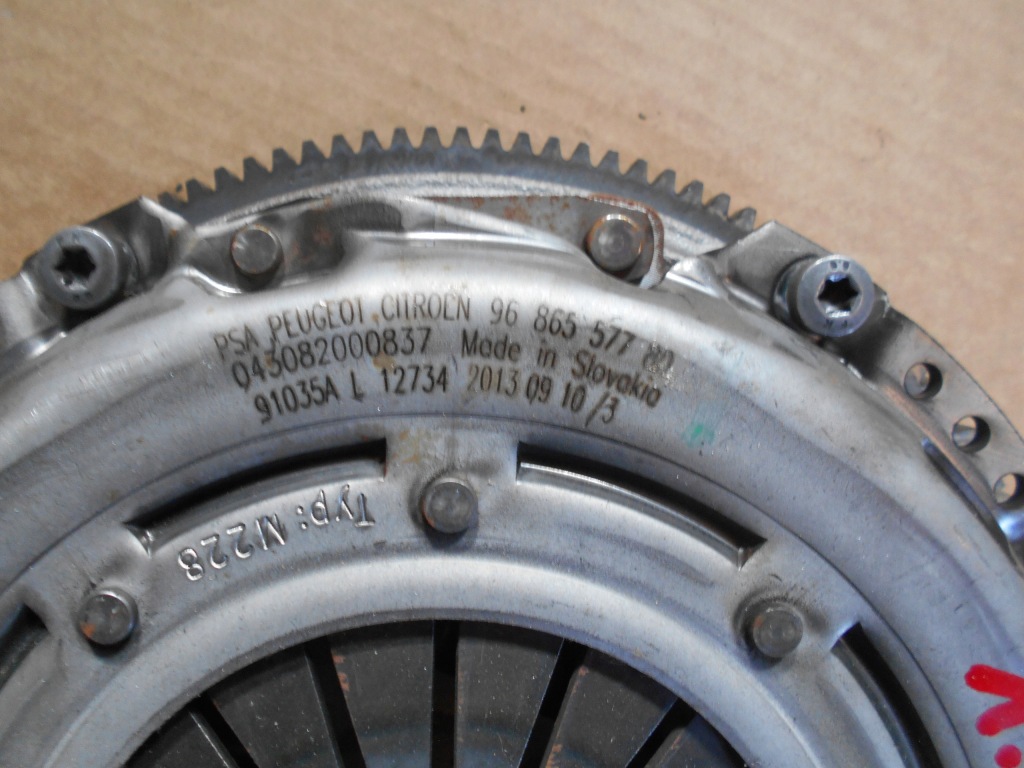 фото №5, Citroen 1,6vti сцепление диск docis typ m228 sachs
