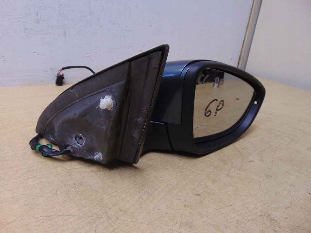 фото №11, Дзеркало праве vw passat cc lk7x 6 pin europa